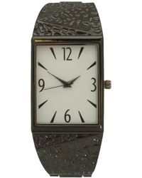 Olivia Pratt - Textured Metallic Bangle Watch - Lyst
