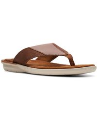 clarks flip flops mens sale