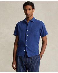 Polo Ralph Lauren - Classic-fit Linen-cotton Camp Shirt - Lyst