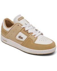 Lacoste - Court Cage Leather Casual Sneakers From Finish Line - Lyst