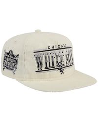KTZ - Chicago White Sox Throwback Bar Golfer Corduroy Snapback Hat - Lyst