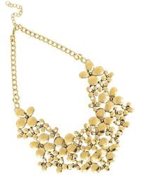 SOH - Cluster Flora Statement Necklace - Lyst
