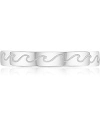 Roxy - Waterproof Yellow Wave Toe Ring - Lyst