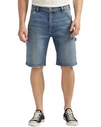 Silver Jeans Co. - Relaxed Fit 11" Painter Shorts - Lyst