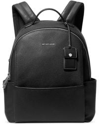 Michael Kors - Michael Sable Medium Pebbled Leather Backpack - Lyst