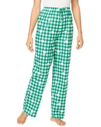 Dreams & Co. - Woven Sleep Pant - Lyst