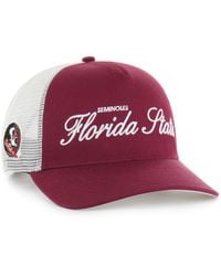 '47 - And Florida State Seminoles Contemporary Basics Foundation Trucker Hitch Adjustable Hat - Lyst