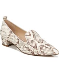 franco sarto studio pointed toe leather loafer
