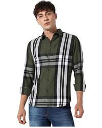 Campus Sutra - Tartan Plaid Shirt - Lyst