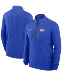 Nike - Los Angeles Rams Lightweight Victory Dri-fit Half-zip Pullover Hoodie - Lyst
