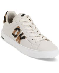DKNY - Abeni Lace Up Low Top Sneakers - Lyst