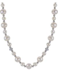 Macy's - Cultured Freshwater Pearl (5-6mm & 8-9mm - Lyst
