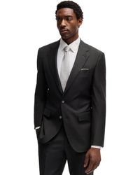 BOSS - Boss By Virgin Wool Slim-fit Jacket - Lyst