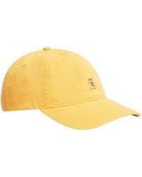 Tommy Hilfiger - Cotton Embroidered Script Logo Adjustable Baseball Cap - Lyst