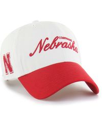 '47 - Nebraska Huskers Contemporary Basics Foundation Clean Up Adjustable Hat - Lyst