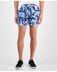 BOSS - Abstract Floral 5" Swim Shorts - Lyst
