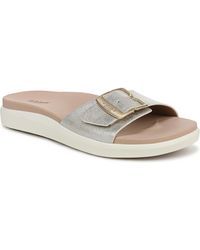 Dr. Scholls - All Right Round Toe Slide Sandals - Lyst