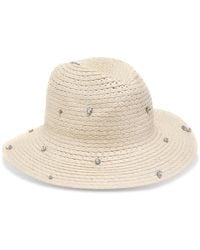 INC International Concepts - Embellished Panama Hat - Lyst