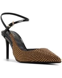 ALDO - Kymmberly Asymmetric Ankle-strap High-heel Pumps - Lyst