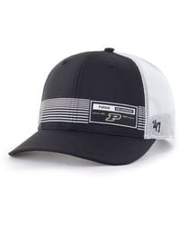 '47 - Purdue Boilermakers Rangefinder Brrr Trucker Adjustable Hat - Lyst