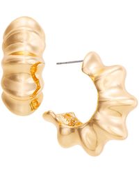 INC International Concepts - Medium Wavy C-hoop Earrings - Lyst