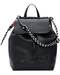Desigual - Medium Braided Backpack, Polyurethane - Lyst