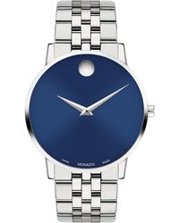 Movado - Museum Classic Swiss Quartz Stainless Steel Watch 40mm - Lyst