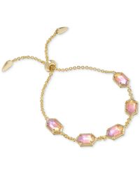 Kendra Scott - 14k Gold-plated Hallie Delicate Chain Bracelet - Lyst