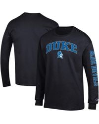Champion - Â Coastal Carolina Chanticleers Arch Over Logo Long Sleeve T-shirt - Lyst