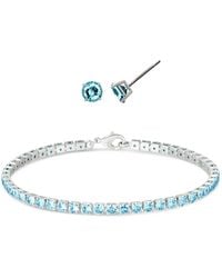 Macy's - Simulated Round Laydown Bracelet - Lyst