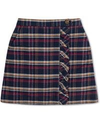 Hope & Henry - Toddler Girls Flannel Pull-on Ruffle Skirt - Lyst