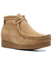 Clarks - Shacre Suede Boots - Lyst
