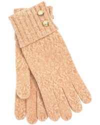 Ralph Lauren - Two Button Knit Gloves - Lyst