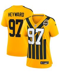 Nike - Cameron Heyward Pittsburgh Steelers Alternate 1933 Throwback Game Jersey - Lyst