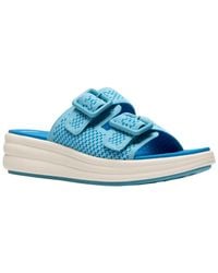 Clarks - Cloudstepper Drift Faye Wedge Sandal - Lyst