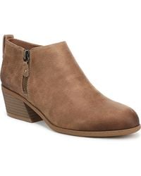Dr. Scholls - Lainey Almond Toe Western Short Boots - Lyst