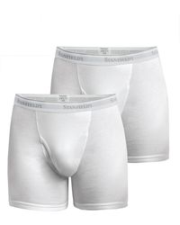 Stanfield's - Premium Cotton 2 Pack Boxer Brief Underwear - Lyst