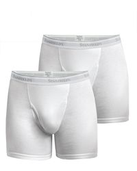 Stanfield's - Premium Cotton 2 Pack Boxer Brief Underwear - Lyst