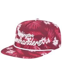 KTZ - Washington Commanders Palm Print A-frame 9fifty Snapback Hat - Lyst