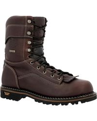 Georgia Boot - Amp Lt Logger Composite Toe Low Heel Waterproof Work Boot - Lyst