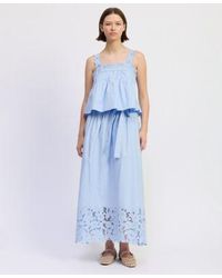 En Saison - Lucy Square Neck Top Maxi Skirt - Lyst
