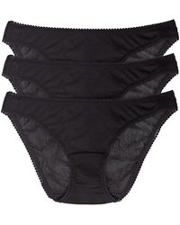On Gossamer - Mesh Hip Bikini Underwear 3 Pack 3202p3 - Lyst