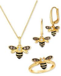 Le Vian - Chocolate Diamond Nude Diamond Honeybee Ring Earrings Necklace - Lyst