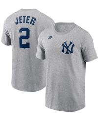 Nike - Derek Jeter New York Yankees Fuse Name And Number T-shirt - Lyst