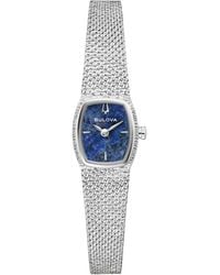 Bulova - Classic Goddess Of Time Stainless Steel Bracelet Watch 17mm - Lyst