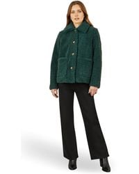 Yumi' - Short Teddy Bear Jacket - Lyst