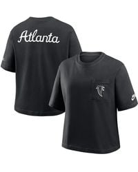 Nike - Atlanta Falcons Rewind Pocket Boxy T-shirt - Lyst