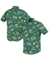 Reyn Spooner - Bay Packers Throwback Kekai Performance Button-down Shirt - Lyst