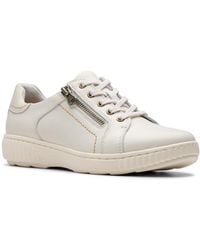 Clarks - Collection Caroline Janna Slip On Sneakers - Lyst