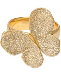 Giani Bernini - Butterfly Statement Ring In 18k Gold-plated Sterling Silver, Created For Macy's - Lyst